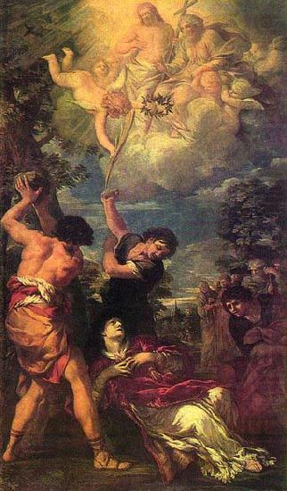 Pietro da Cortona The Stoning of St Stephen china oil painting image